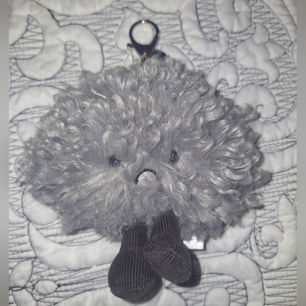 Jellycat Amuseables Storm Cloud Bag Charm